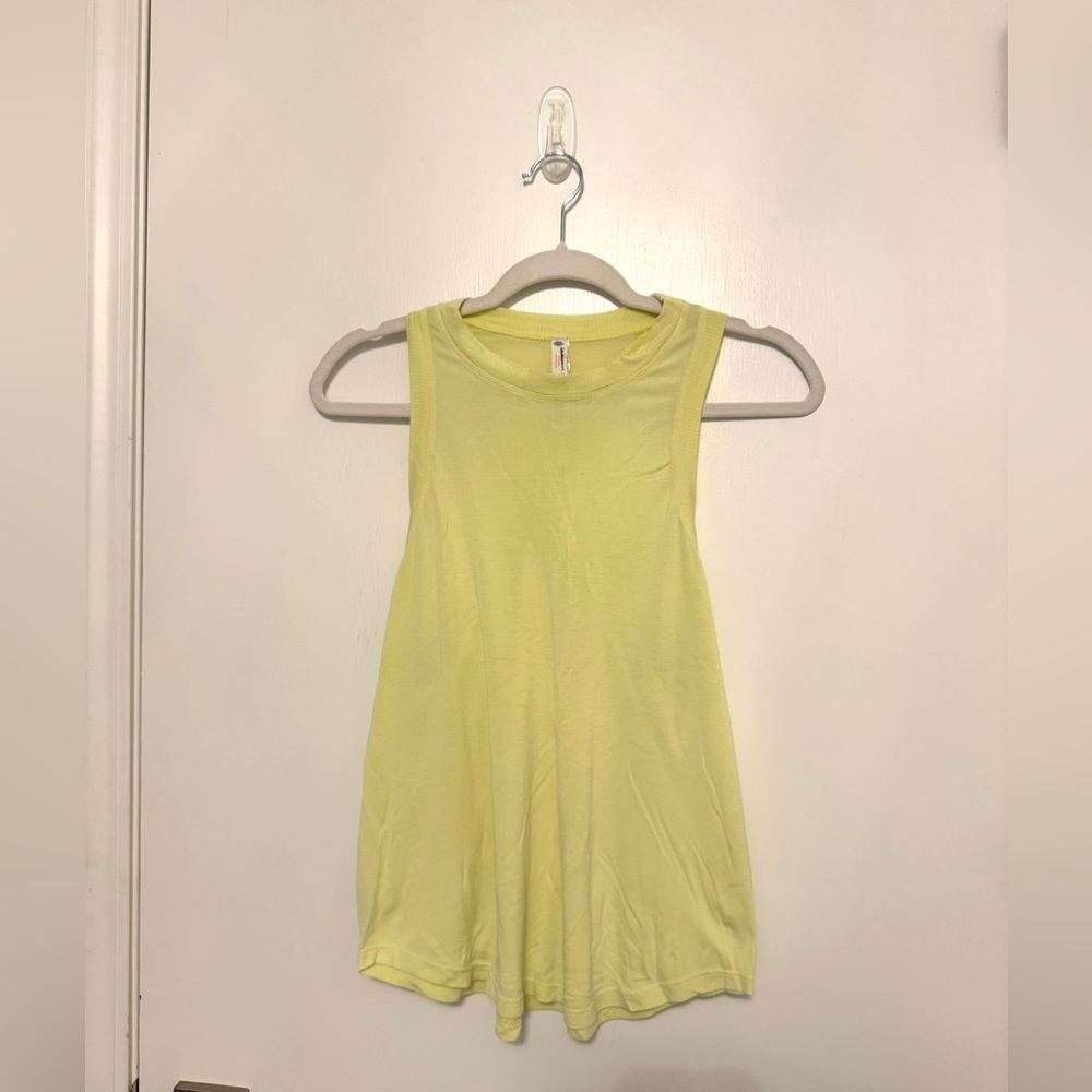 Free People Movement Yellow Light-weight Tank